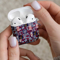Manuia le Kerisimasi American Samoa AirPods Case Pacific Patchwork Xmas Vibes LT9 - Polynesian Pride