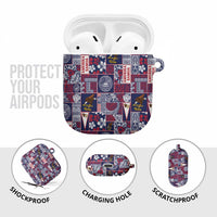 Manuia le Kerisimasi American Samoa AirPods Case Pacific Patchwork Xmas Vibes LT9 - Polynesian Pride