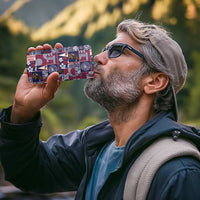 Manuia le Kerisimasi American Samoa 4 in 1 Can Cooler Tumbler Pacific Patchwork Xmas Vibes - Polynesian Pride