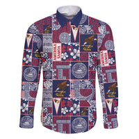 Manuia le Kerisimasi American Samoa Family Matching Puletasi and Hawaiian Shirt Pacific Patchwork Xmas Vibes - Polynesian Pride