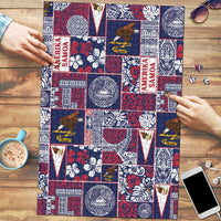 Manuia le Kerisimasi American Samoa Puzzle Pacific Patchwork Xmas Vibes - Polynesian Pride