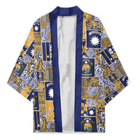 Ekamawir omo Nauru Kimono Pacific Patchwork Xmas Vibes - Polynesian Pride