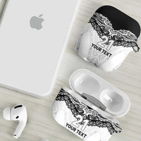 New Zealand Koru Fern Custom AirPods Case Simple Taniko Motif LT9 - Polynesian Pride