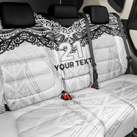 New Zealand Koru Fern Custom Back Car Seat Cover Simple Taniko Motif LT9 - Polynesian Pride