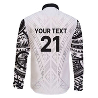 New Zealand Koru Fern Custom Family Matching Summer Maxi Dress and Hawaiian Shirt Simple Taniko Motif