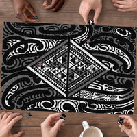 New Zealand Maori Taniko Puzzle Black Kowhaiwhai Puhoro - Polynesian Pride