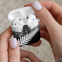 New Zealand Silver Fern AirPods Case Maori Koru Mixed Taniko Pattern LT9 - Polynesian Pride