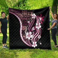 Samoa Siapo Tribal Pattern Quilt Violet Polynesian Plumeria Tapa Motif LT9 - Polynesian Pride