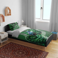 Tui Bird Koru Silver Fern Aotearoa Bedding Set LT9 - Polynesian Pride