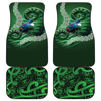 Tui Bird Koru Silver Fern Aotearoa Car Mats LT9 - Polynesian Pride