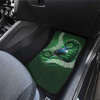 Tui Bird Koru Silver Fern Aotearoa Car Mats LT9 - Polynesian Pride