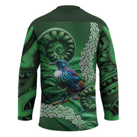 Tui Bird Koru Silver Fern Aotearoa Hockey Jersey LT9 - Polynesian Pride