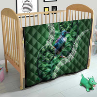 Tui Bird Koru Silver Fern Aotearoa Quilt LT9 - Polynesian Pride