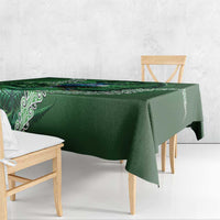 Tui Bird Koru Silver Fern Aotearoa Tablecloth LT9 - Polynesian Pride