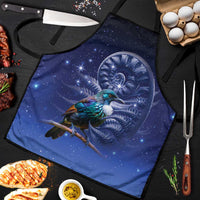 Tui Bird Matariki Galaxy Apron Koru Silver Fern Aotearoa LT9 Galaxy - Polynesian Pride