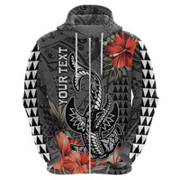 Custom Hawaii Hammerhead Shark Hoodie Polynesian Vintage Vibes LT9 - Polynesian Pride