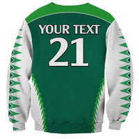 Personalised Polynesian Pride Cook Islands Rugby Sweatshirt No1 LT9 - Polynesian Pride