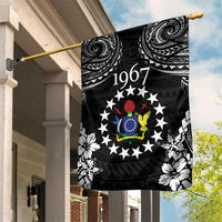 Cook Islands Ra o te Ui Ariki Est 1967 Garden Flag LT9 House Flag Black - Polynesian Pride