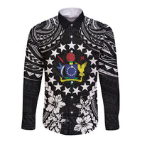 Cook Islands Ra o te Ui Ariki Est 1967 Long Sleeve Button Shirt