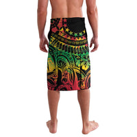 Cook Islands 15 Stars Lavalava Kuki Airani Polynesian Tribal Wave Tattoo LT9 - Polynesian Pride