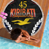 Kiribati 45th Anniversary Independence Day Beach Blanket Since 1979 LT9 - Polynesian Pride