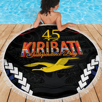 Kiribati 45th Anniversary Independence Day Beach Blanket Since 1979 LT9 - Polynesian Pride