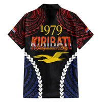 Kiribati 45th Anniversary Independence Day Family Matching Tank Maxi Dress and Hawaiian Shirt Since 1979 LT9 - Polynesian Pride