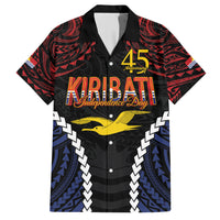 Kiribati 45th Anniversary Independence Day Hawaiian Shirt Since 1979 LT9 Black - Polynesian Pride