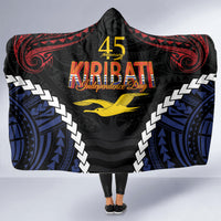 Kiribati 45th Anniversary Independence Day Hooded Blanket Since 1979 LT9 - Polynesian Pride