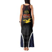 Kiribati 45th Anniversary Independence Day Tank Maxi Dress Since 1979 LT9 - Polynesian Pride