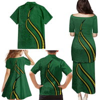 Manua Islands Polynesian Style Family Matching Puletasi and Hawaiian Shirt LT9 - Polynesian Pride