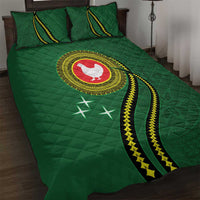 Manua Islands Polynesian Style Quilt Bed Set