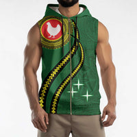 Manua Islands Polynesian Style Sleeveless Zip Hoodie - Polynesian Pride