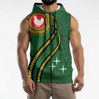 Manua Islands Polynesian Style Sleeveless Zip Hoodie LT9 - Polynesian Pride