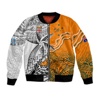 personalised-fiji-australia-rugby-bomber-jacket-world-cup-2023-polynesia-tapa-mixed-indigenous-aboriginal