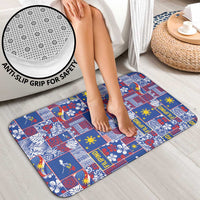 Filipino Maligayang Pasko Bathroom Set Pacific Patchwork Xmas Vibes - Polynesian Pride