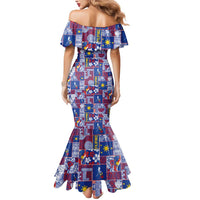 Filipino Maligayang Pasko Mermaid Dress Pacific Patchwork Xmas Vibes LT9 - Polynesian Pride