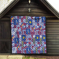 Filipino Maligayang Pasko Quilt Pacific Patchwork Xmas Vibes - Polynesian Pride