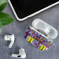New Caledonia Joyeux Noel AirPods Case Pacific Patchwork Xmas Vibes - Polynesian Pride