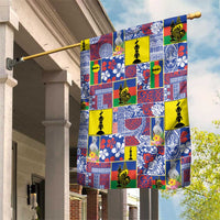 New Caledonia Joyeux Noel Garden Flag Pacific Patchwork Xmas Vibes - Polynesian Pride