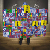 New Caledonia Joyeux Noel Hooded Blanket Pacific Patchwork Xmas Vibes LT9 - Polynesian Pride
