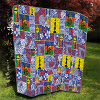 New Caledonia Joyeux Noel Quilt Pacific Patchwork Xmas Vibes - Polynesian Pride