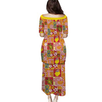 Niue Monuina e Kilisimasi Puletasi Pacific Patchwork Xmas Vibes LT9 - Polynesian Pride