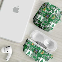 Norfolk Island Meri Krismas AirPods Case Pacific Patchwork Xmas Vibes LT9 - Polynesian Pride