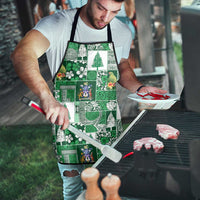 Norfolk Island Meri Krismas Apron Pacific Patchwork Xmas Vibes LT9 - Polynesian Pride