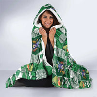 Norfolk Island Meri Krismas Hooded Blanket Pacific Patchwork Xmas Vibes LT9 - Polynesian Pride