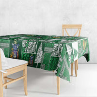 Norfolk Island Meri Krismas Tablecloth Pacific Patchwork Xmas Vibes LT9 - Polynesian Pride