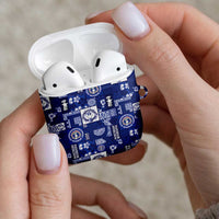 Northern Mariana Islands Magof Nochebuena AirPods Case Pacific Patchwork Xmas Vibes LT9 - Polynesian Pride