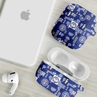Northern Mariana Islands Magof Nochebuena AirPods Case Pacific Patchwork Xmas Vibes LT9 - Polynesian Pride