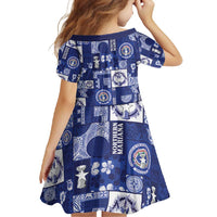 Northern Mariana Islands Magof Nochebuena Family Matching Summer Maxi Dress and Hawaiian Shirt Pacific Patchwork Xmas Vibes - Polynesian Pride